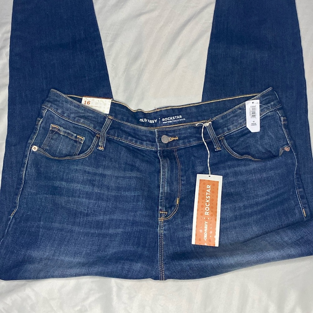 Old navy size 16 blue jeans